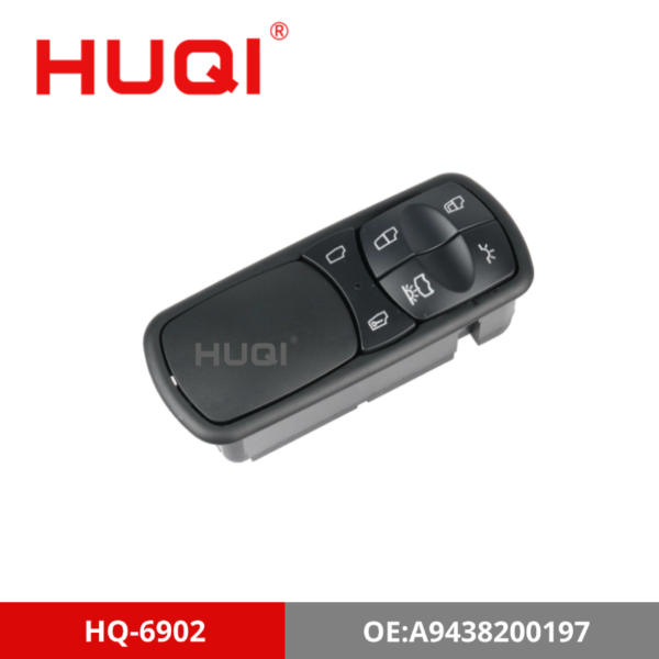 HQ-6901-Right Side Power Window Switch / Locks / Reading Light Actros Mercedes-Benz A9438200197 for Trucks and Buses