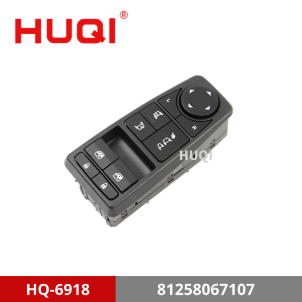 HQ-6918-POWER WINDOW SWITCH FOR MAN TGX TGX TGM 81258067107 81258067092