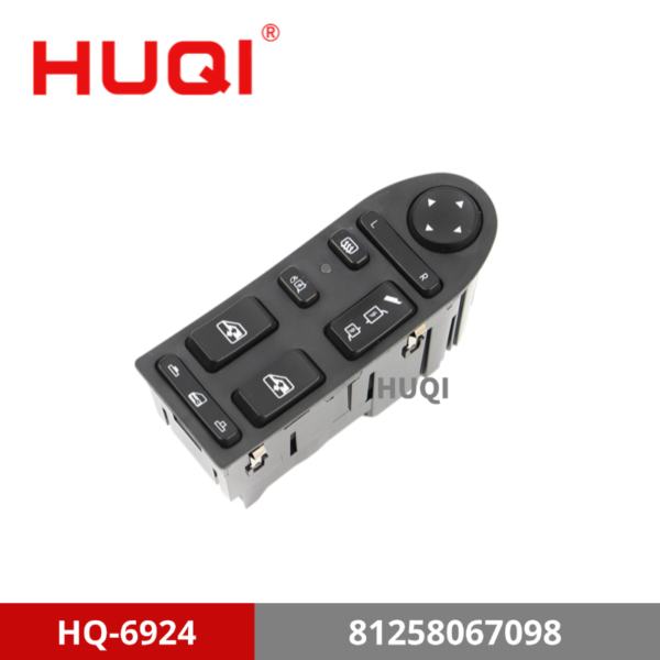 HQ-6924 Power Window Switch for MAN Truck 81258067098 81258067015 81258067017